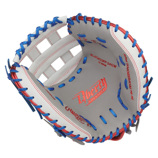 Rawlings 2026 Liberty Advanced 33 Inch RLACM33FP-24GW Fastpitch Softball Catcher's Mitt