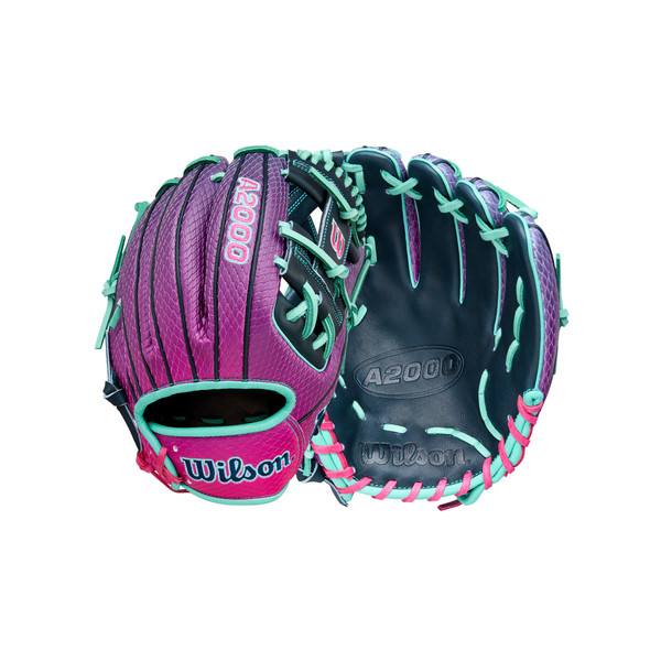 Wilson 2025 Grape Flamingo A2000 11.5 Inch 1786SS Baseball Glove Wilson 2025 Grape Flamingo A2000 11.5 Inch 1786SS Baseball Glove