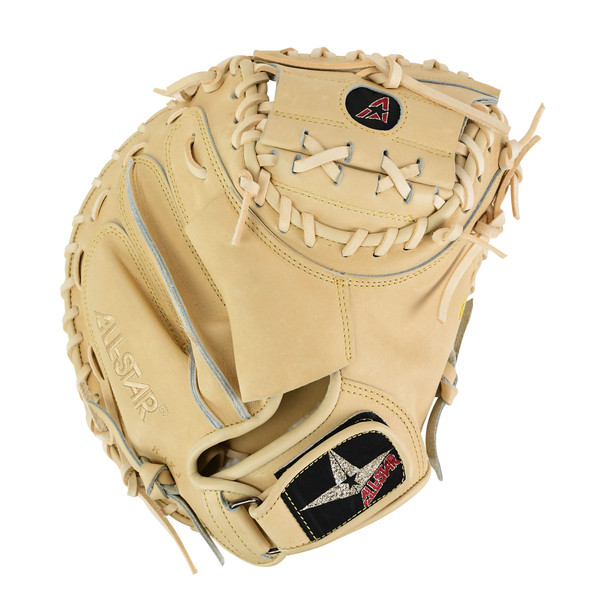 All-Star Pro-Elite Tan 34 Inch CM3000 Baseball Catcher's Mitt All-Star Pro-Elite Tan 34 Inch CM3000 Baseball Catcher's Mitt