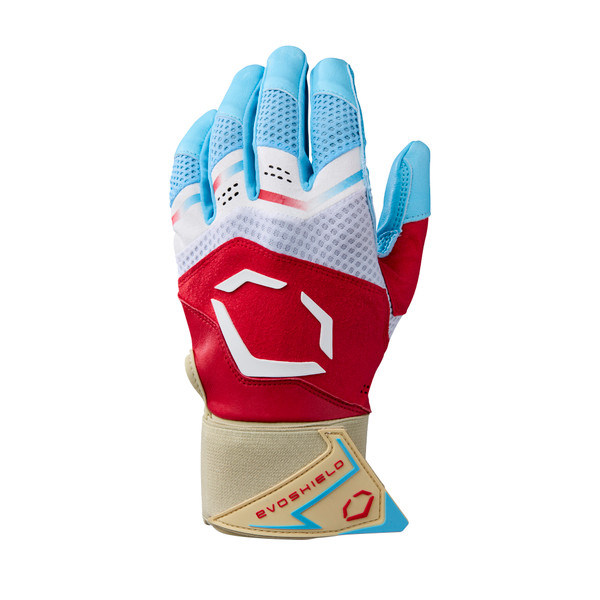 Evoshield X-SRZ Carbyne Wrist Strap Adult Baseball Batting Gloves