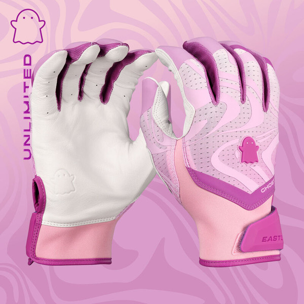 Easton Ghost Ethos Unlimited Girls Fastpitch Softball Batting Gloves