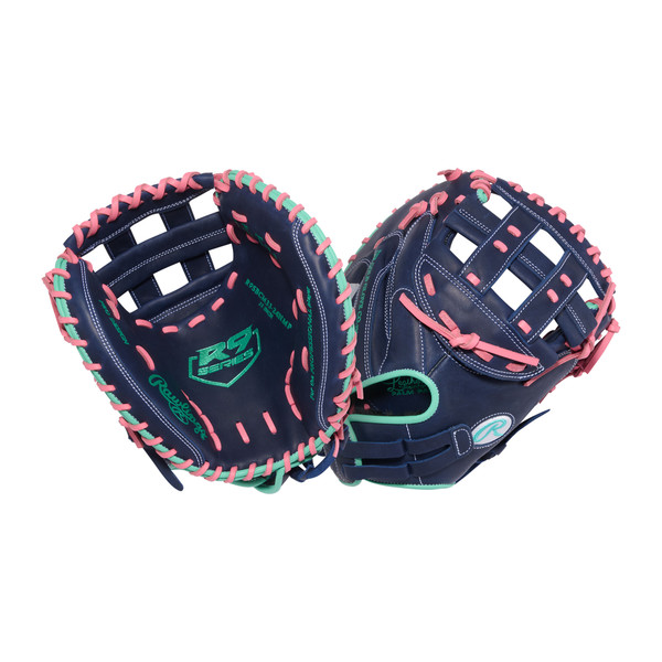 Rawlings 2027 R9 Series 33 Inch R9SBCM33-24NMP Fastpitch Softball Catcher's Mitt