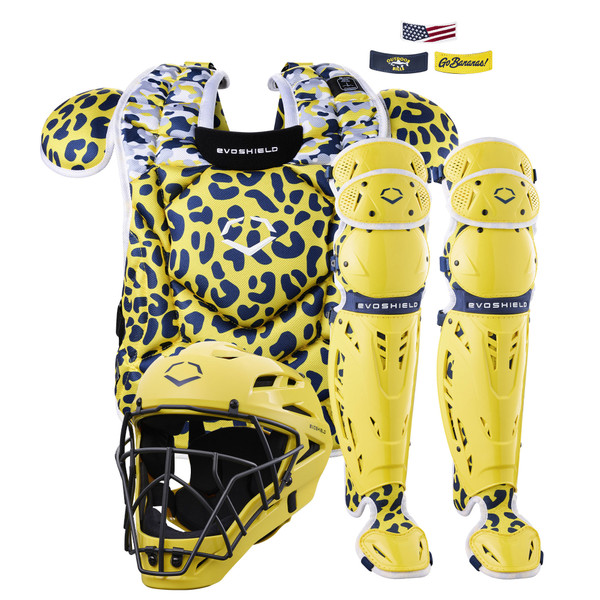 Evoshield SRZ-1 Bananas Intermediate Baseball Catcher's Package