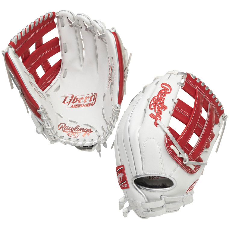 Rawlings Liberty Advanced Color 12.75 Inch RLA1275SB-6WSP Fastpitch Softball Glove