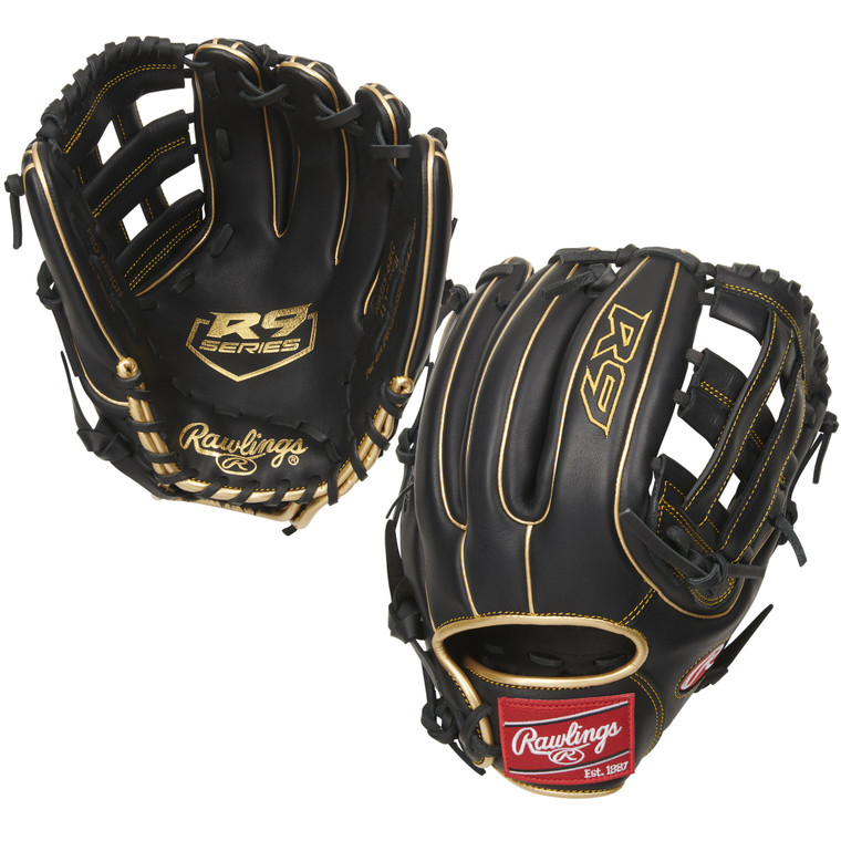 Rawlings R9 Series Narrow Fit 11.75 Inch R9315-6BG Baseball Glove