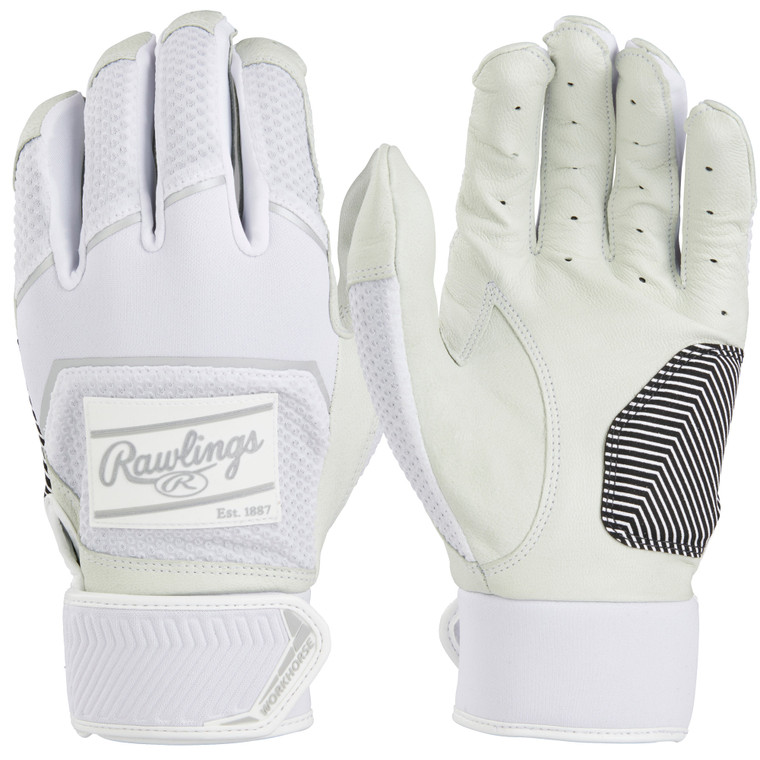 Rawlings Adult Workhorse Baseball/Softball Batting Gloves