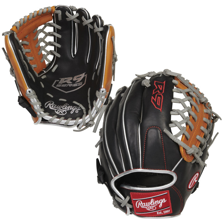 Rawlings R9 Contour Fit 11.5 Inch R9115U-4BT Baseball Glove