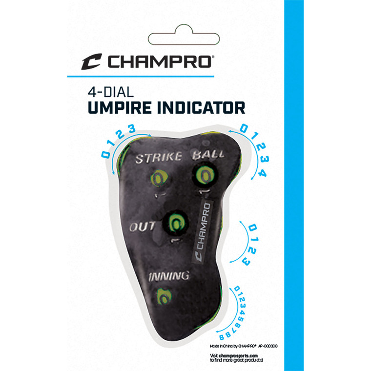 Champro 4-Function Baseball/Softball Umpire Indicator - Retail