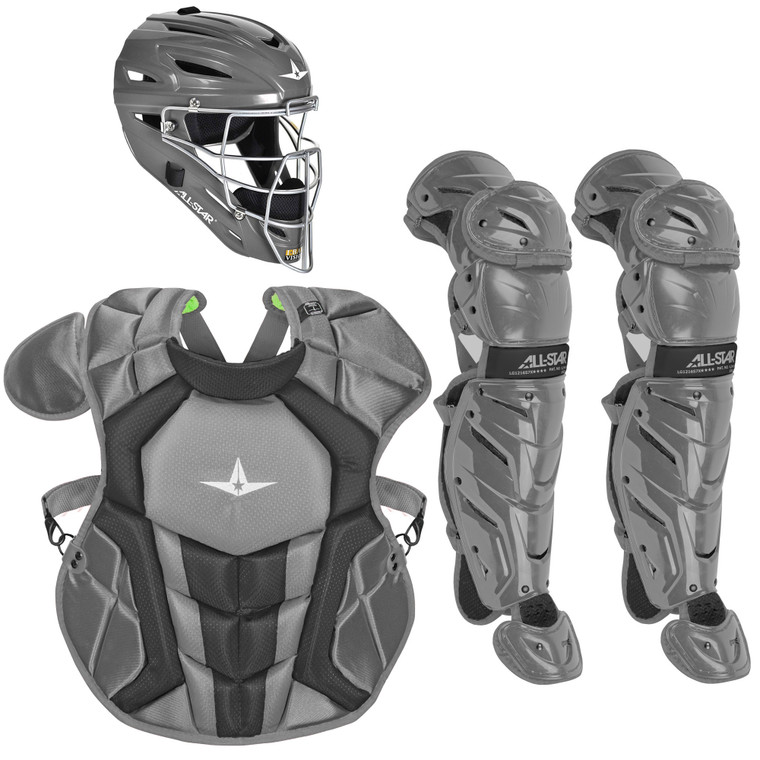 All-Star System7 Axis Intermediate NOCSAE Baseball Catcher's Package