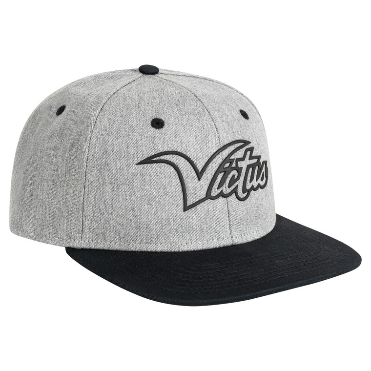 Victus Outline Scripted Baseballl/Softball Snapback Hat