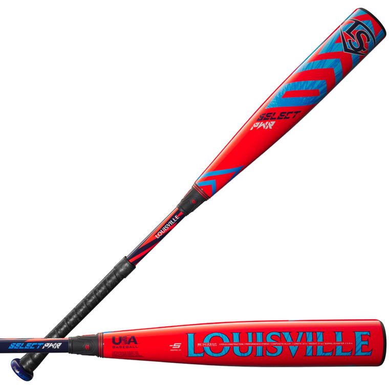 Louisville Slugger 2024 Select PWR USA (-5) Youth Baseball Bat