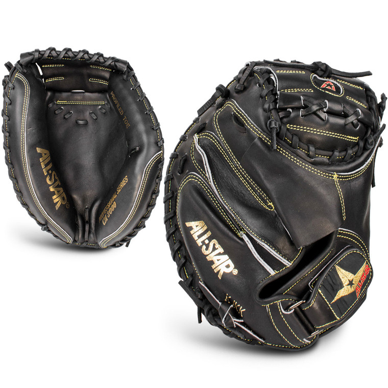 All-Star Pro-Elite 34 Inch CM3000MBK Baseball Catchers Mitt