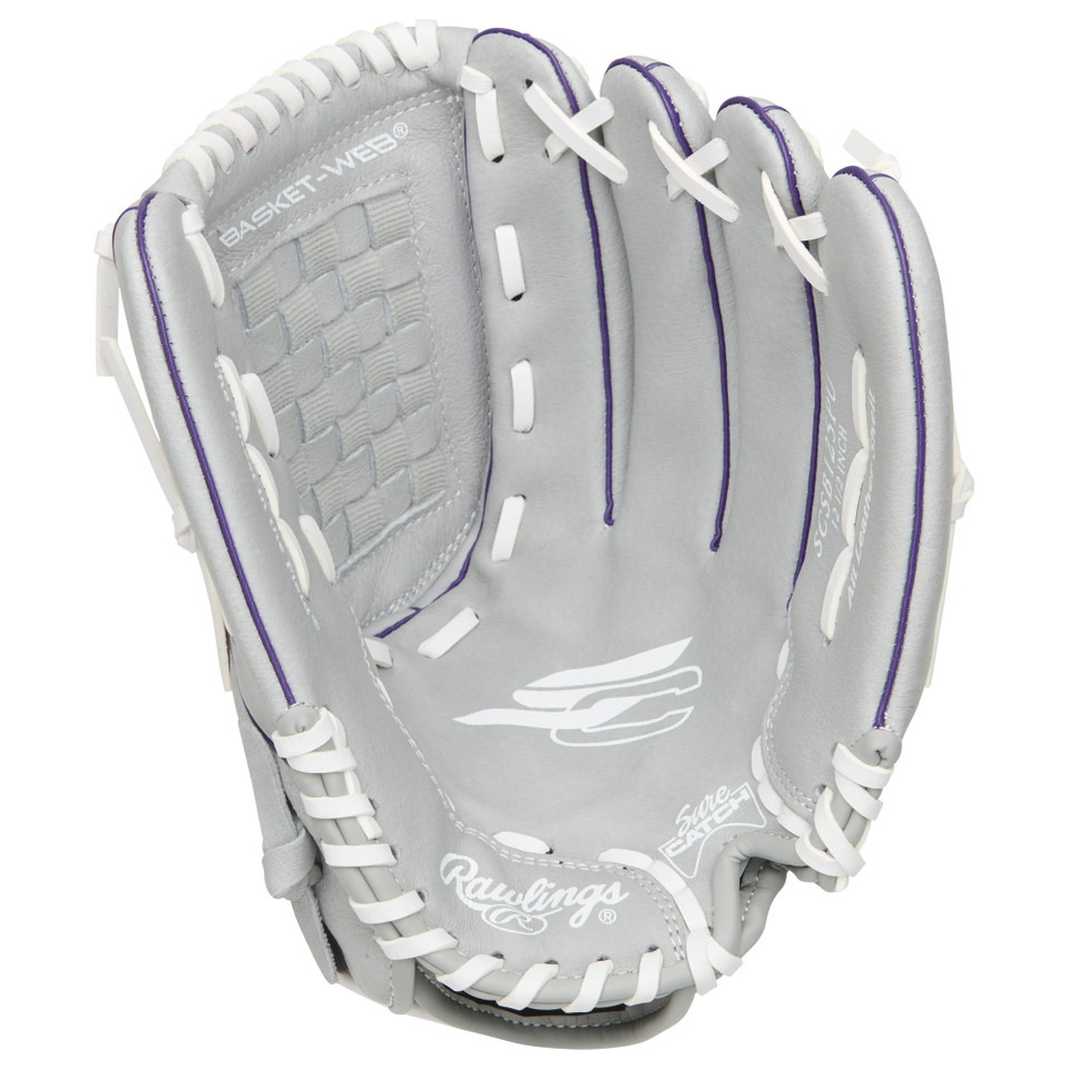Rawlings Sure Catch Series 12.5 Inch SCSB125PU Youth Fastpitch Softball Glove