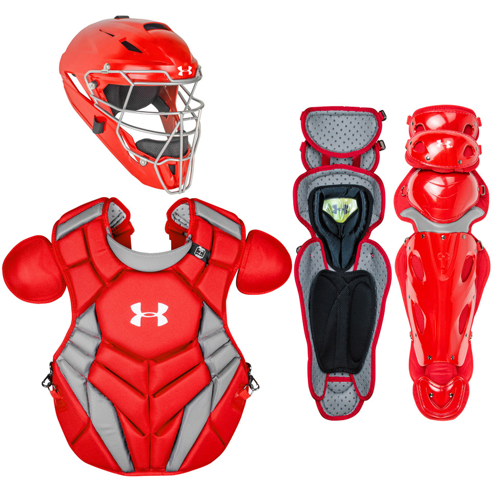 Under Armour UA Pro 4 NOCSAE Intermediate Baseball Catcher's Package