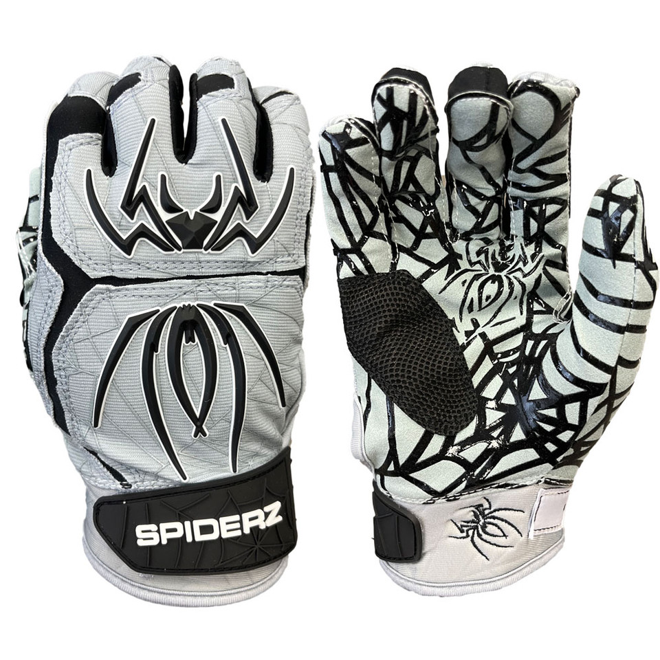 Spiderz Youth Hybrid Baseball/Softball Batting Gloves