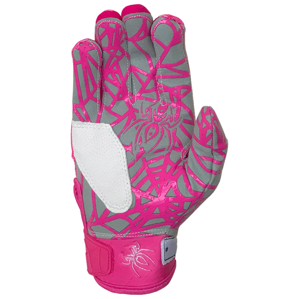 Spiderz Youth Hybrid Baseball/Softball Batting Gloves