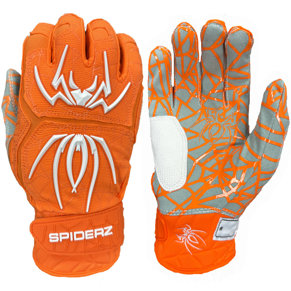 Spiderz Youth Hybrid Baseball/Softball Batting Gloves