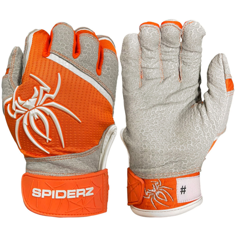 Spiderz PRO Adult Baseball/Softball Batting Gloves