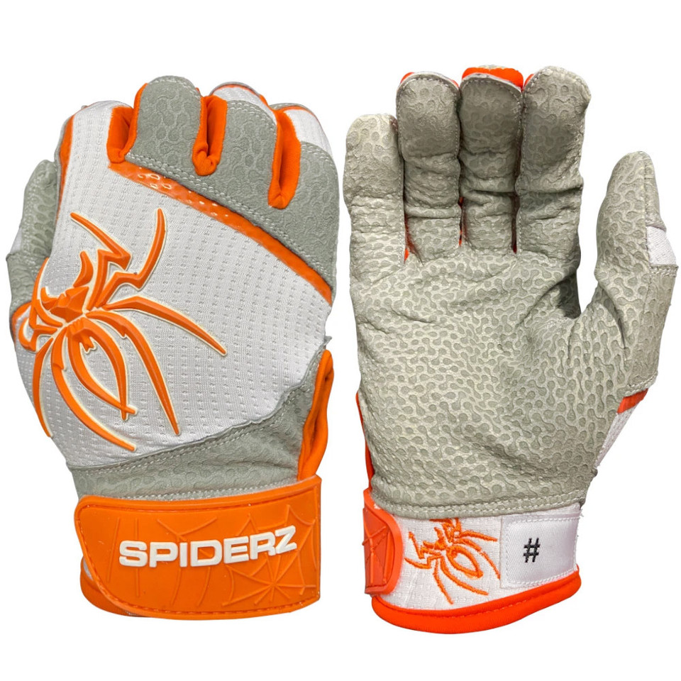 Spiderz PRO Adult Baseball/Softball Batting Gloves