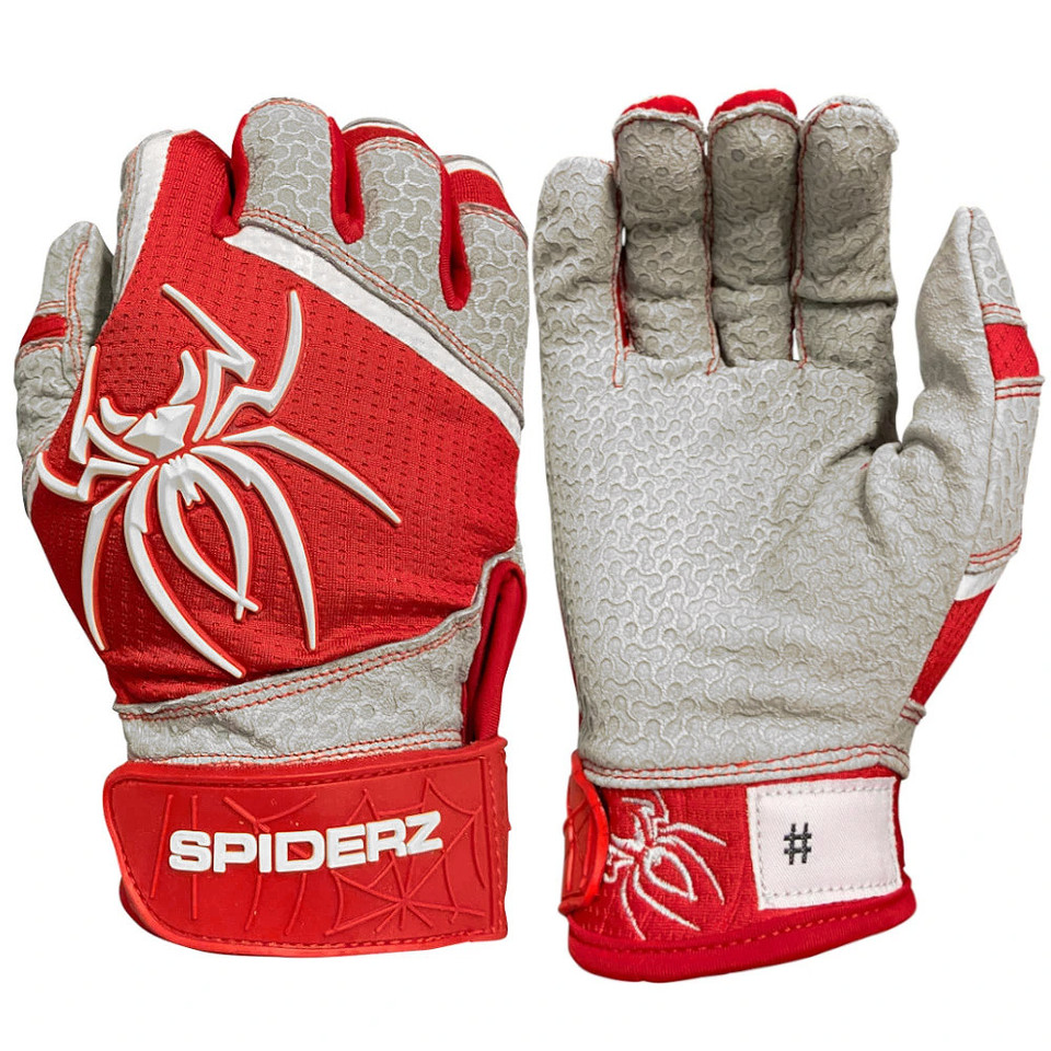 Spiderz PRO Adult Baseball/Softball Batting Gloves