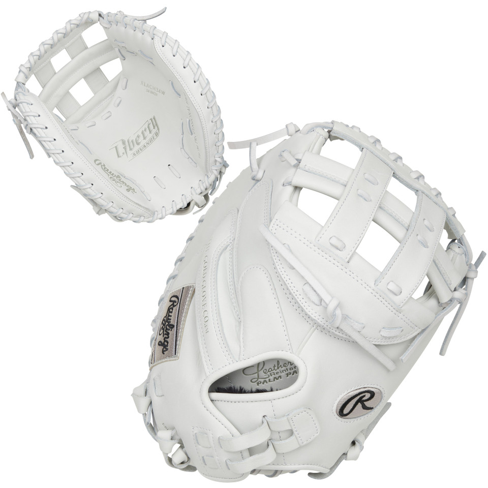 Rawlings Liberty Advanced 34 Inch RLACM34W Fastpitch Softball Catcher's Mitt