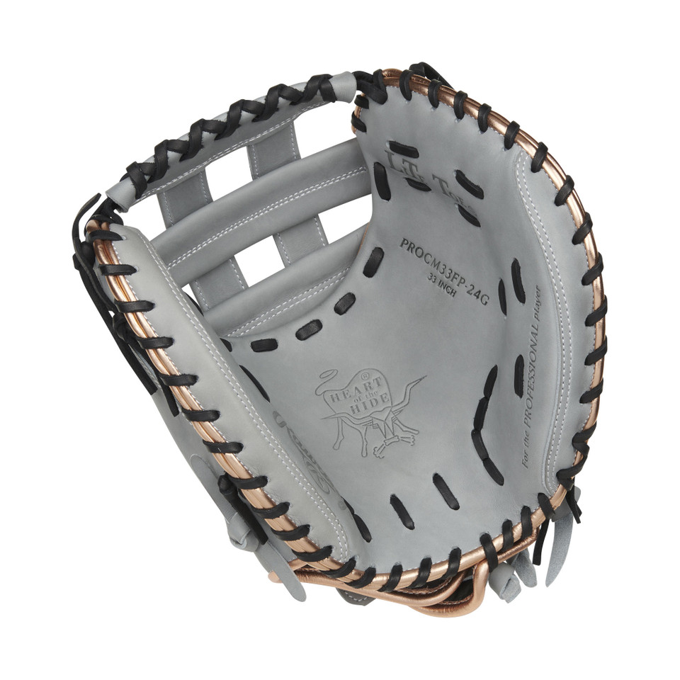 Rawlings Heart of the Hide 33 Inch PROCM33FP-24G Fastpitch Softball Catcher's Mitt