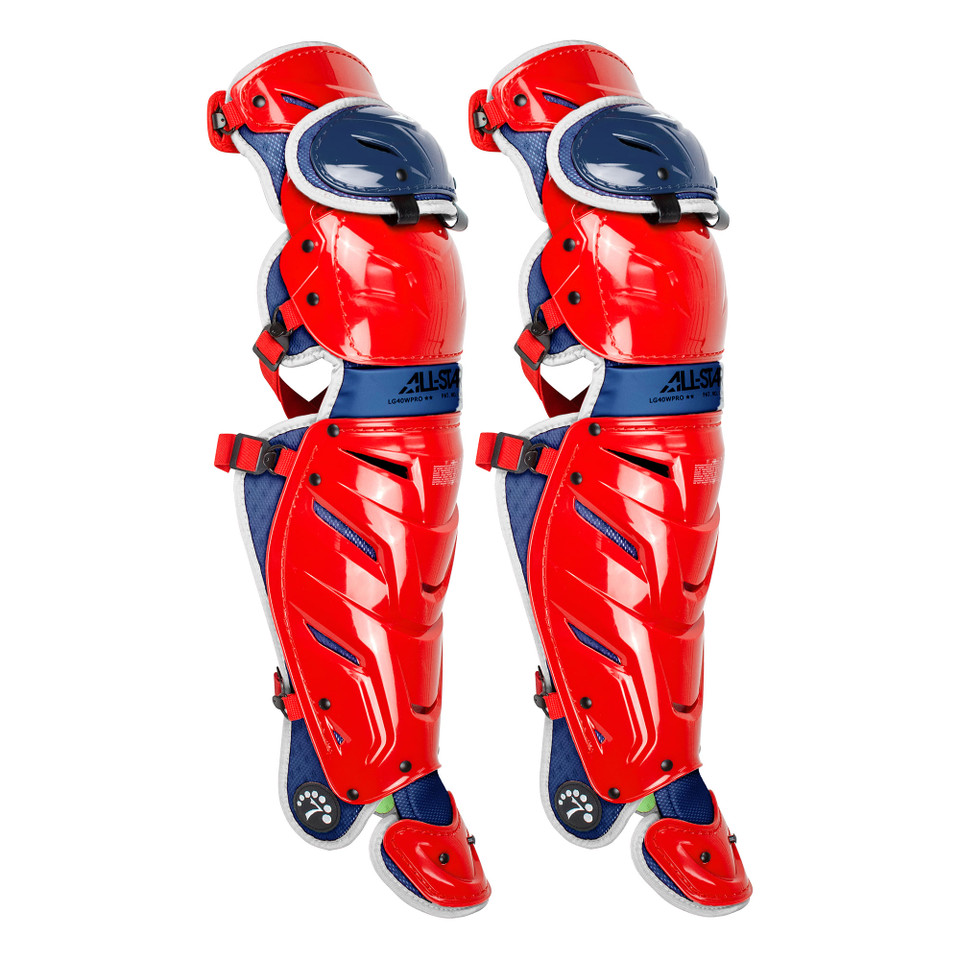 All-Star System 7 Axis 16.5 Inch Adult Baseball Catcher's Leg Guards