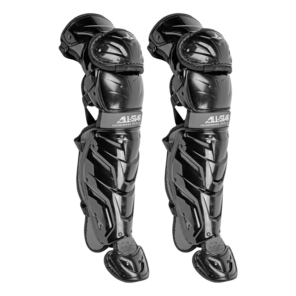 All-Star System 7 Axis 13.5 Inch Youth Baseball Catcher's Leg Guards