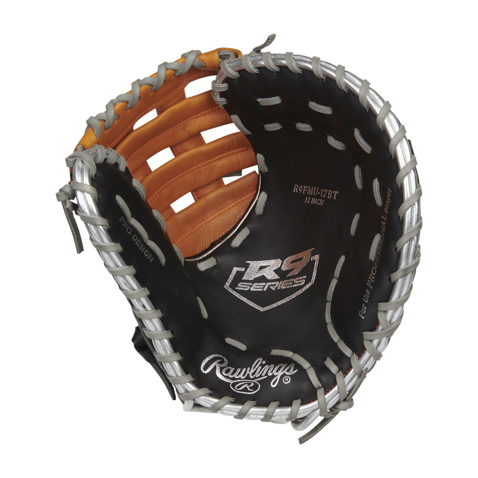 Rawlings R9 Contour Fit 12 Inch R9FMU-17BT Baseball First Base Mitt