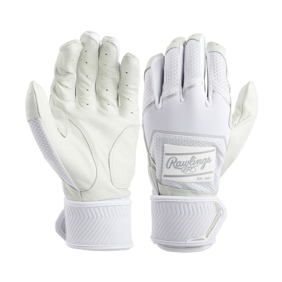 Rawlings Workhorse Compression Strap Adult WHC2BG Baseball Batting Gloves
