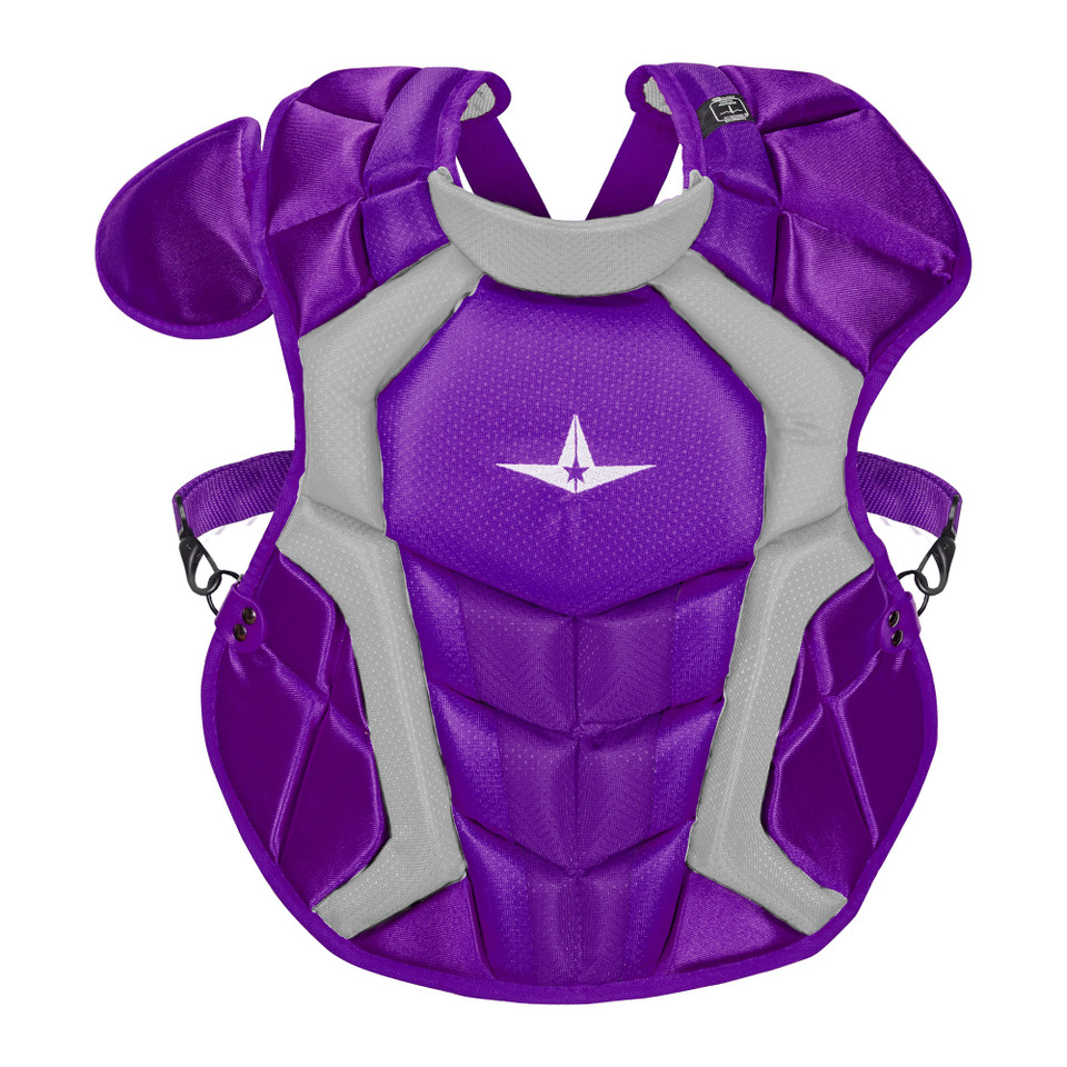 All-Star System Seven Pro NOCSAE Adult Baseball Catcher's Chest Protector