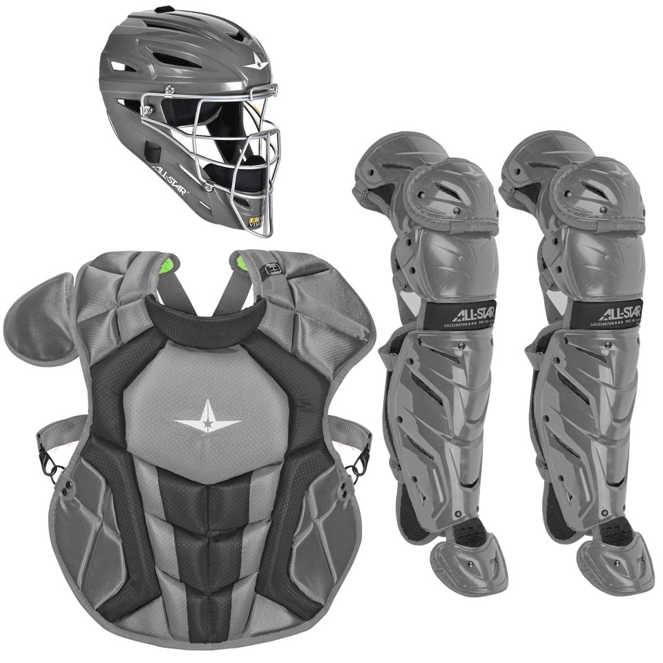 All-Star System7 Axis Intermediate NOCSAE Baseball Catcher's Package