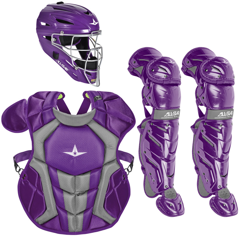 All-Star System7 Axis Intermediate NOCSAE Baseball Catcher's Package