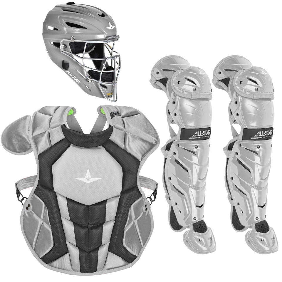 All-Star System7 Axis Intermediate NOCSAE Baseball Catcher's Package