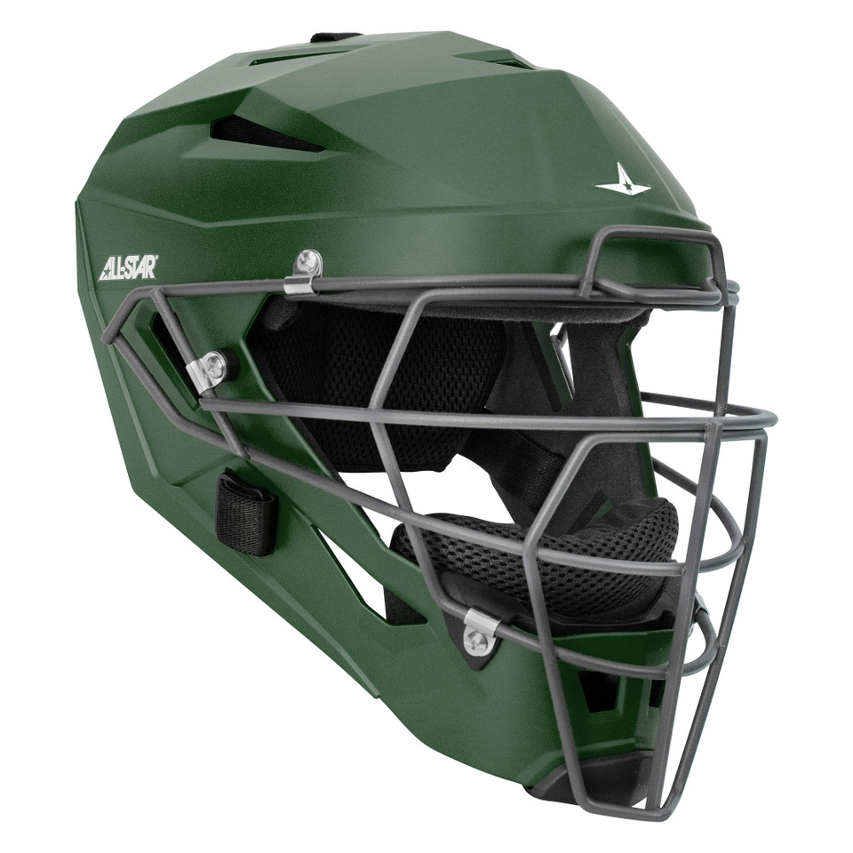All-Star MVP5 Matte Adult Baseball Catcher's Helmet All-Star MVP5 Matte Adult Baseball Catcher's Helmet