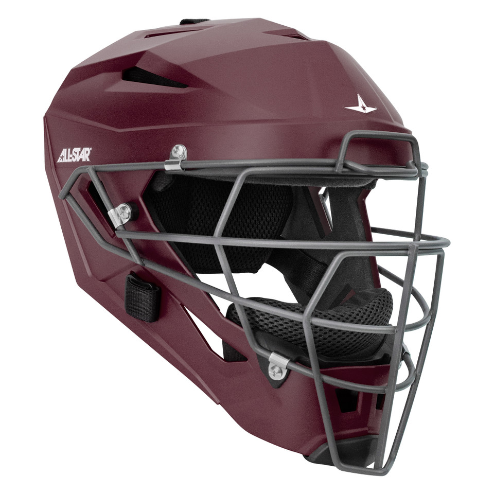 All-Star MVP5 Matte Adult Baseball Catcher's Helmet All-Star MVP5 Matte Adult Baseball Catcher's Helmet
