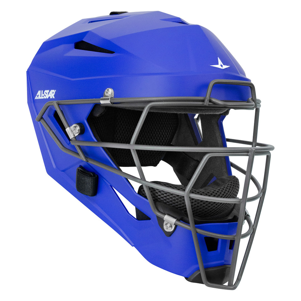 All-Star MVP5 Matte Adult Baseball Catcher's Helmet All-Star MVP5 Matte Adult Baseball Catcher's Helmet