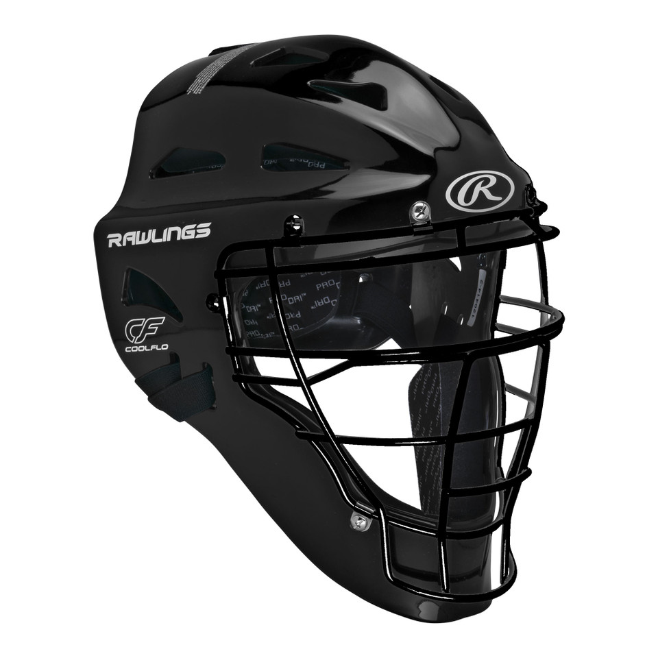 Rawlings Youth Coolflo Baseball/Softball Hockey Style Catcher's helmet
