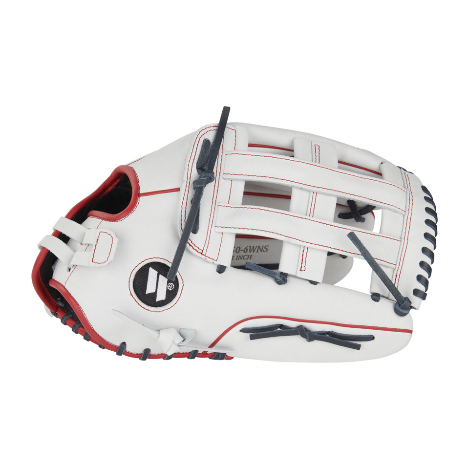 Worth Freedom White, Navy & Red 15 Inch WWF150-6WNS Slowpitch Softball Glove