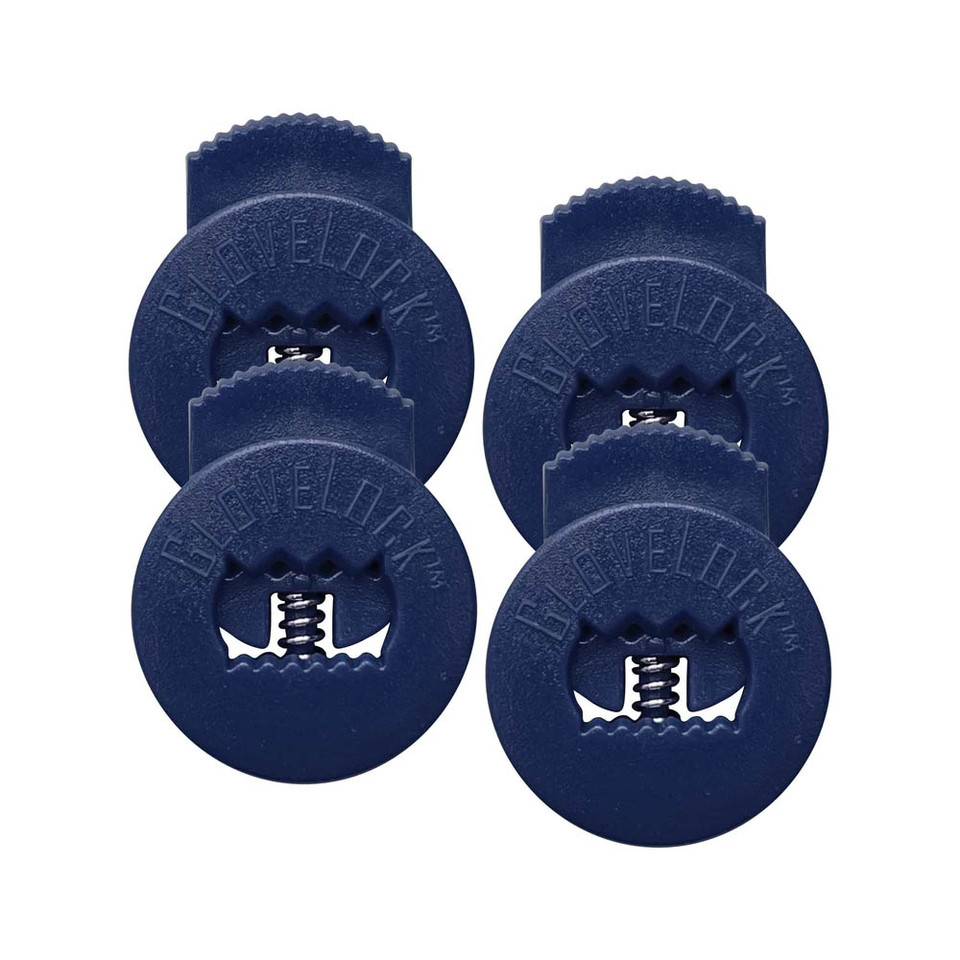 GloveLock 4-Pack Baseball/Softball Glove Lace Locking Clips