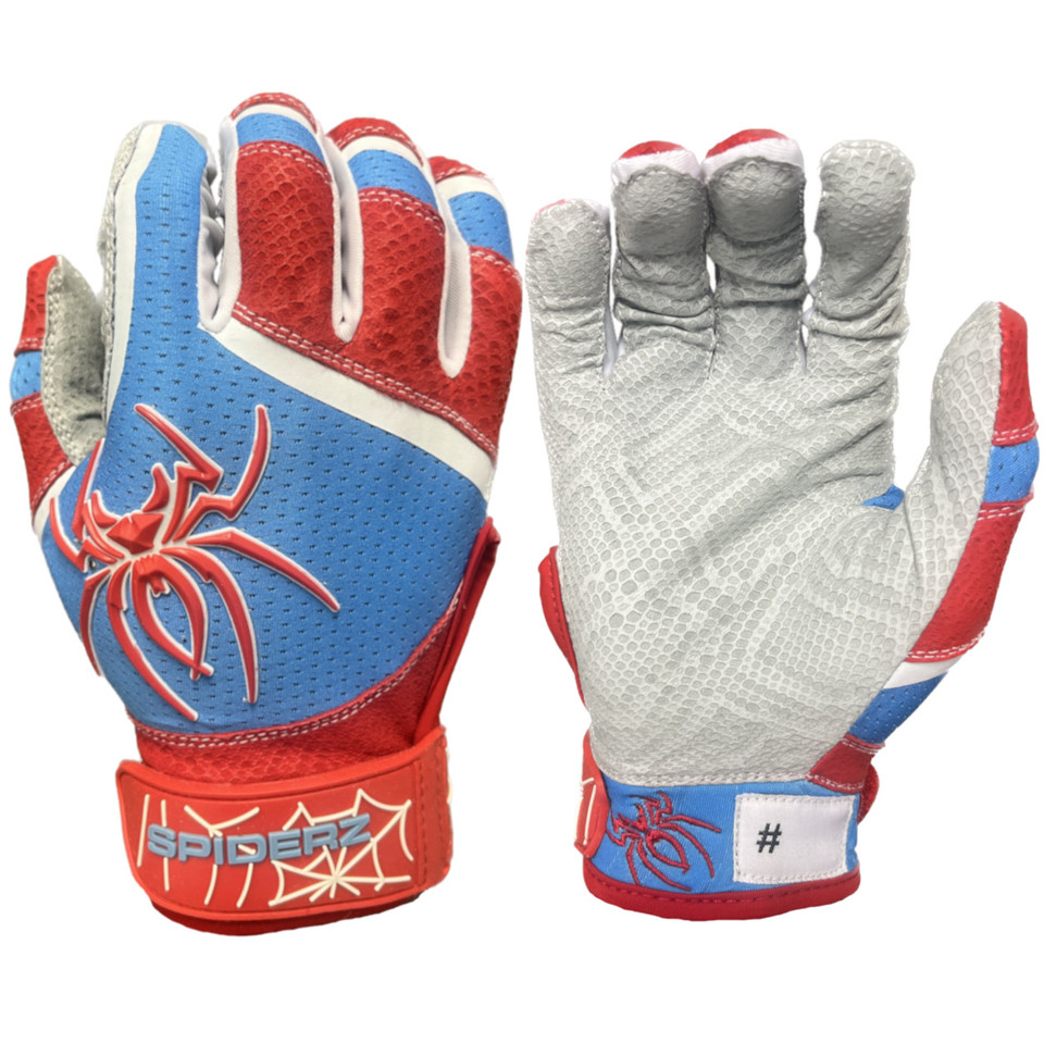 Spiderz 2024 PRO Adult Baseball/Softball Batting Gloves