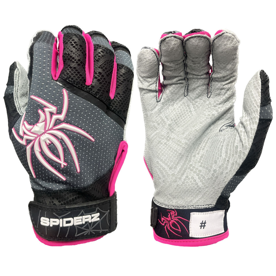 Spiderz 2024 PRO Adult Baseball/Softball Batting Gloves
