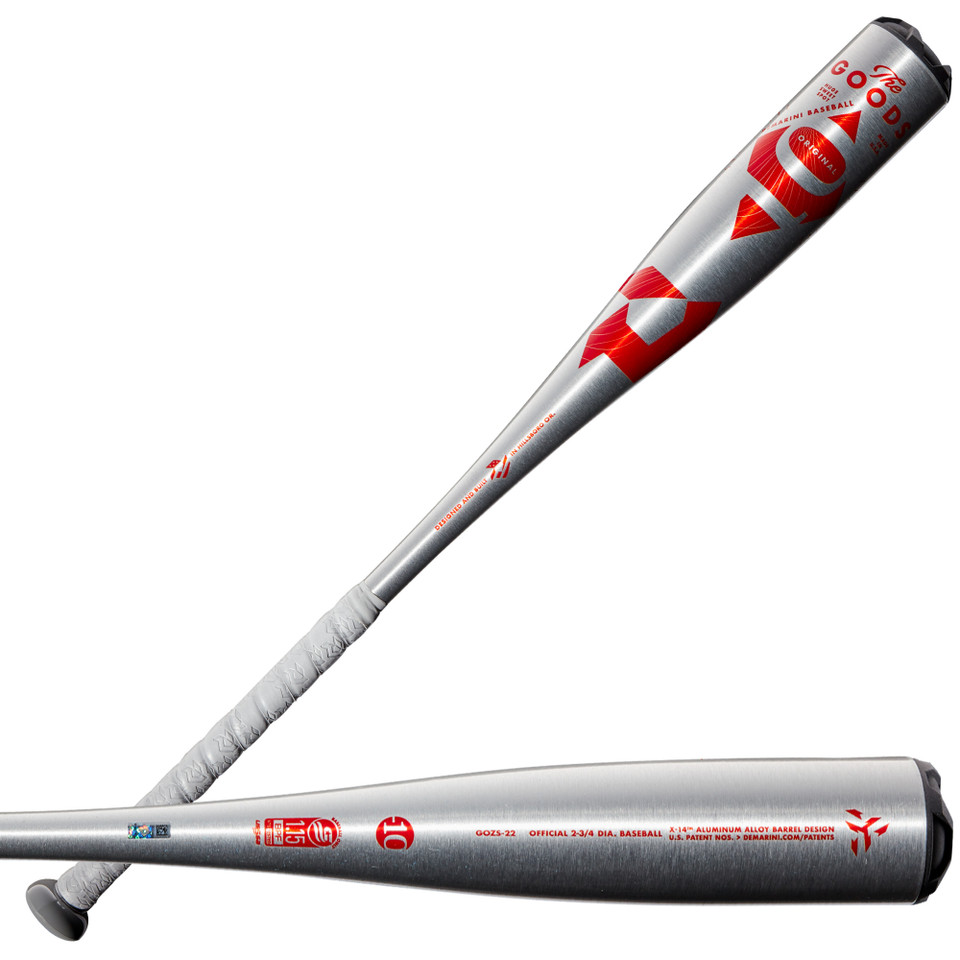 DeMarini 2022 The Goods One Piece (-10) WTDXGOZ22 Senior League Baseball Bat (Used)