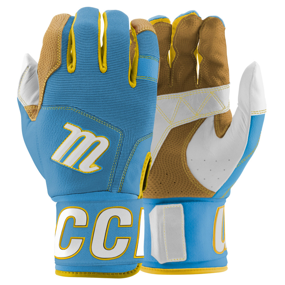 Marucci Blacksmith Full-Wrap V2 Baseball/Softball Batting Gloves