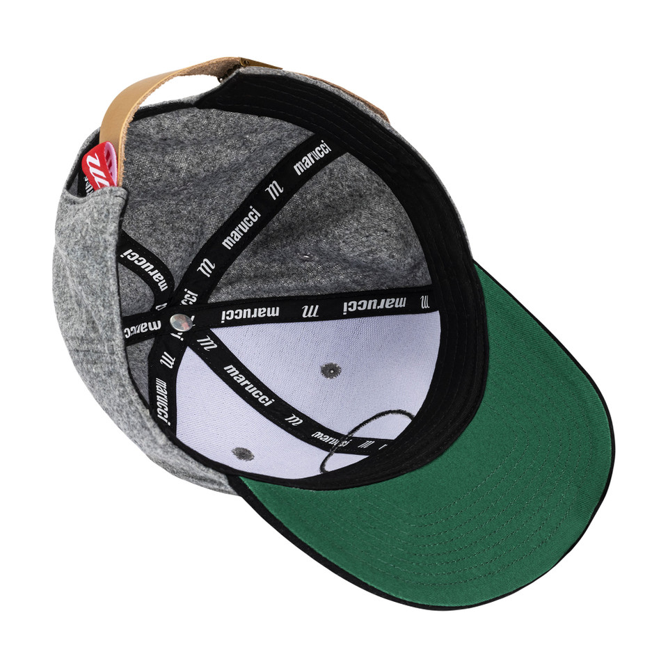 Marucci Clubhouse Flatbill Leather Strap Baseball/Softball Hat