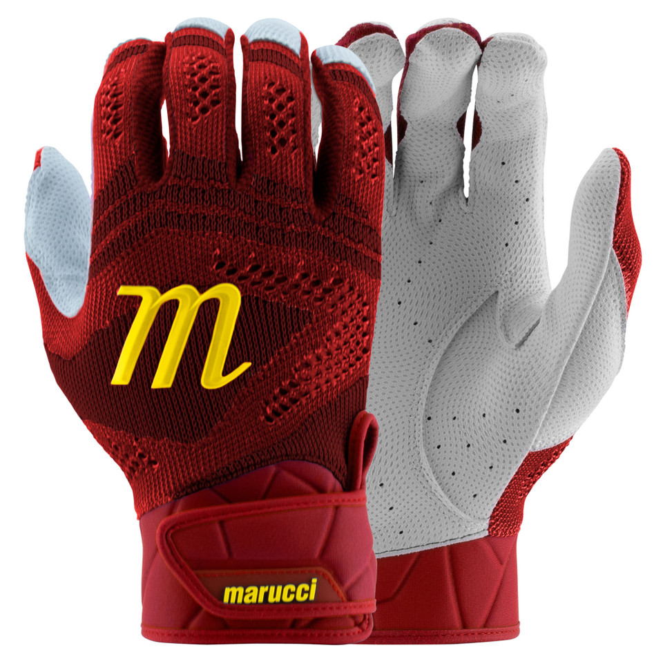 Marucci Breeze Knit V2 Adult Baseball/Softball Batting Gloves