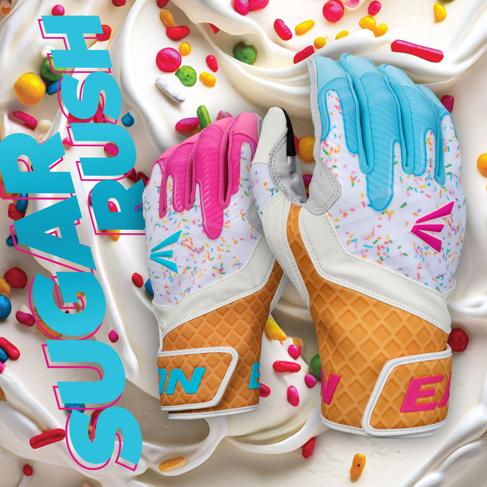 Easton Walk-Off Ethos Youth Baseball/Softball Batting Gloves
