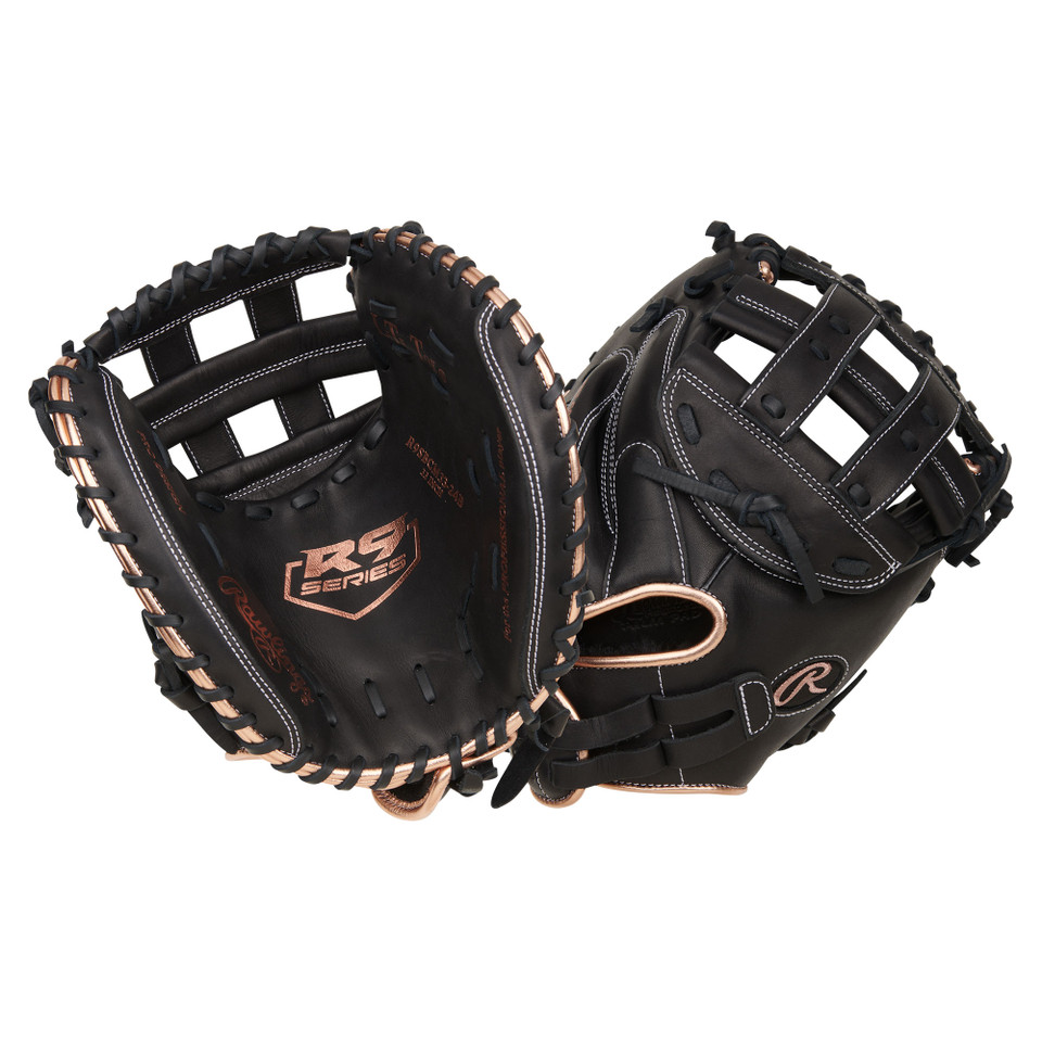 Rawlings R9 Series 33 Inch RR9SBCM33-24B Fastpitch Softball Catcher's Mitt
