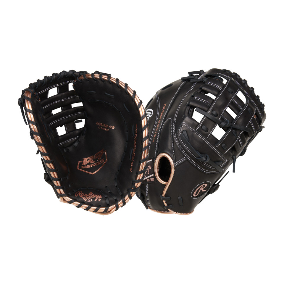 Rawlings R9 Series 12.5 Inch RR9SBFBM-17B Fastpitch Softball First Base Mitt