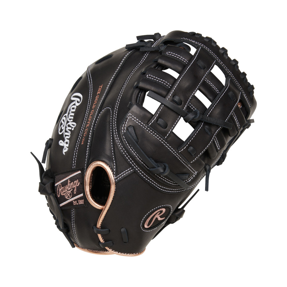 Rawlings R9 Series 12.5 Inch RR9SBFBM-17B Fastpitch Softball First Base Mitt